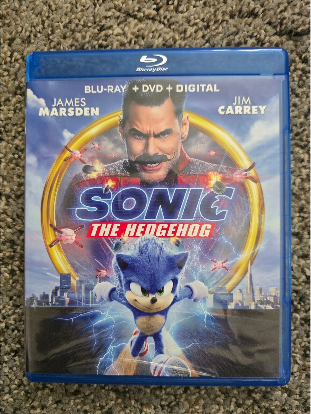 Sonic the Hedgehog Blu-ray + DVD